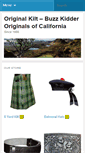 Mobile Screenshot of originalkilt.com